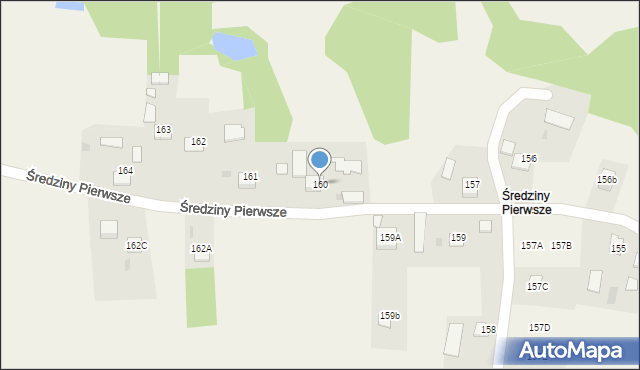 Ładna, Ładna, 160, mapa Ładna