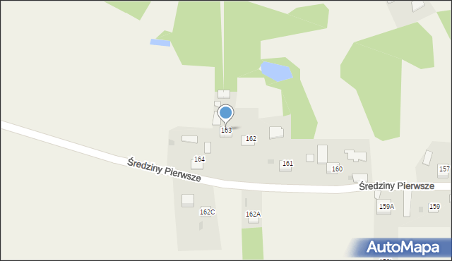 Ładna, Ładna, 163, mapa Ładna