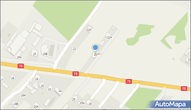 Ładna, Ładna, 22, mapa Ładna