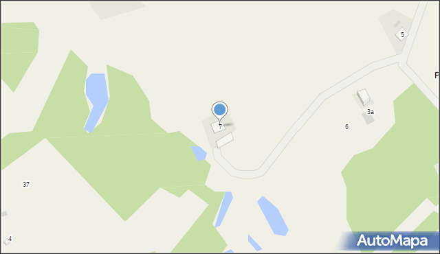 Ładnówko, Ładnówko, 7, mapa Ładnówko