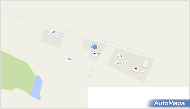 Ładzin, Ładzin, 71, mapa Ładzin