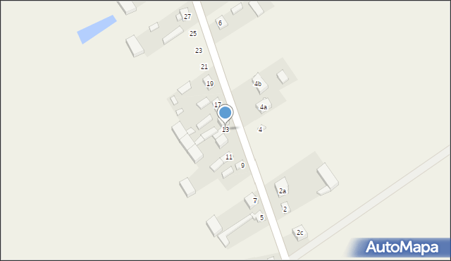 Ładzin, Ładzin, 13, mapa Ładzin