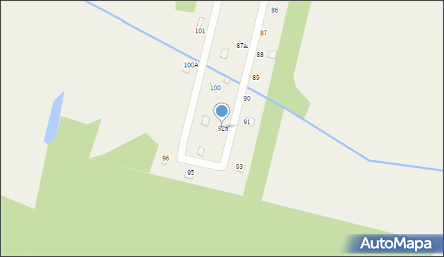 Ładzyń, Ładzyń, 92a, mapa Ładzyń