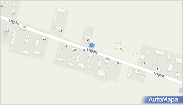 Łagów, Łagów, 27, mapa Łagów