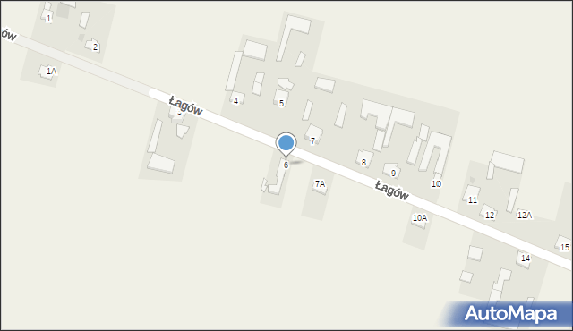 Łagów, Łagów, 6, mapa Łagów