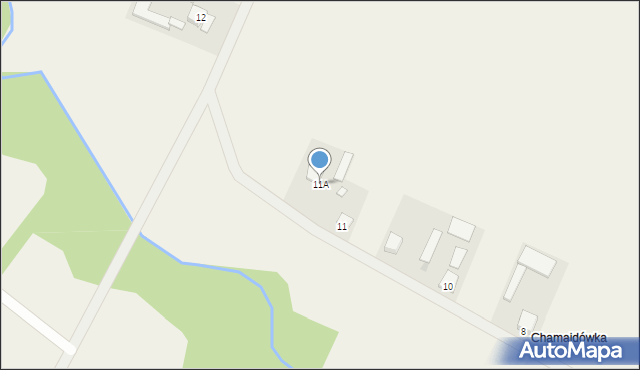 Łaguszów, Łaguszów, 11A, mapa Łaguszów