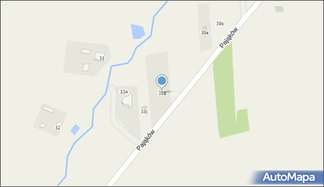 Łaguszów, Łaguszów, 33B, mapa Łaguszów