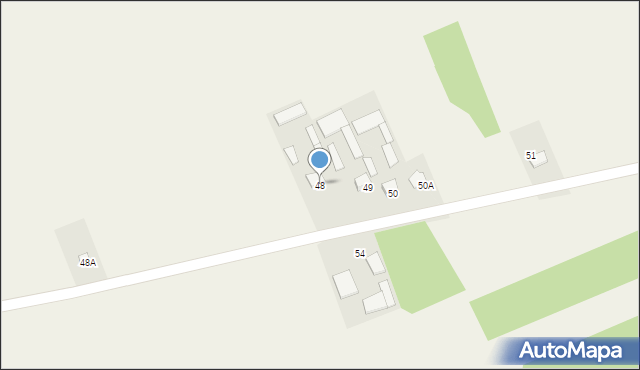 Łaguszów, Łaguszów, 48, mapa Łaguszów