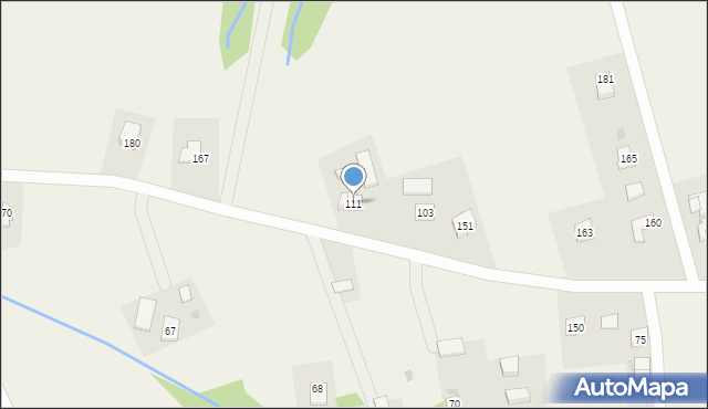 Łajsce, Łajsce, 111, mapa Łajsce