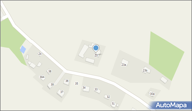 Łąki Bratiańskie, Łąki Bratiańskie, 23, mapa Łąki Bratiańskie