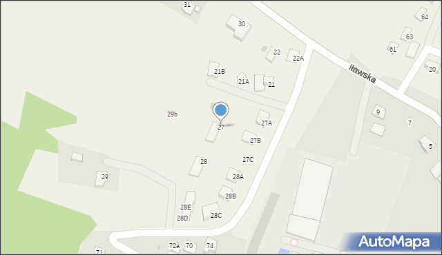 Łąki Bratiańskie, Łąki Bratiańskie, 27, mapa Łąki Bratiańskie