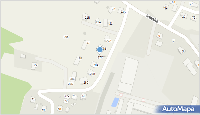 Łąki Bratiańskie, Łąki Bratiańskie, 27C, mapa Łąki Bratiańskie