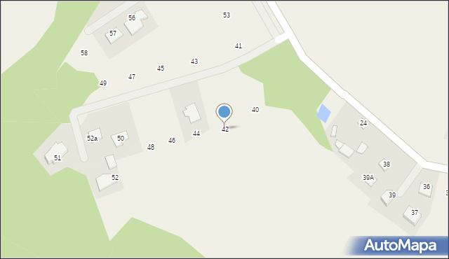 Łąki Bratiańskie, Łąki Bratiańskie, 42, mapa Łąki Bratiańskie