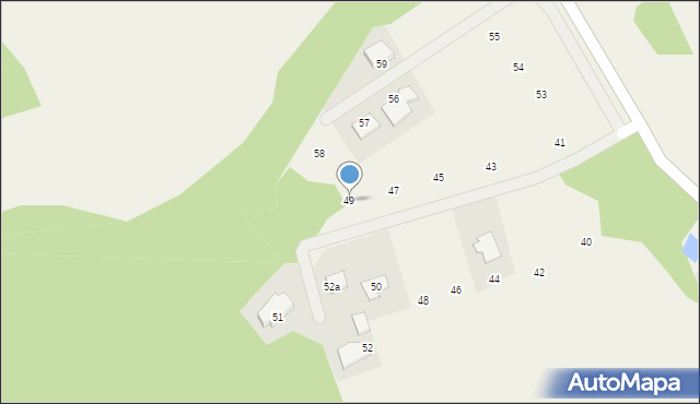 Łąki Bratiańskie, Łąki Bratiańskie, 49, mapa Łąki Bratiańskie