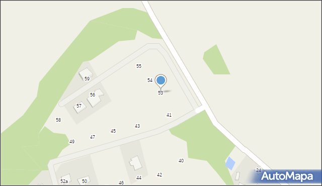 Łąki Bratiańskie, Łąki Bratiańskie, 53, mapa Łąki Bratiańskie