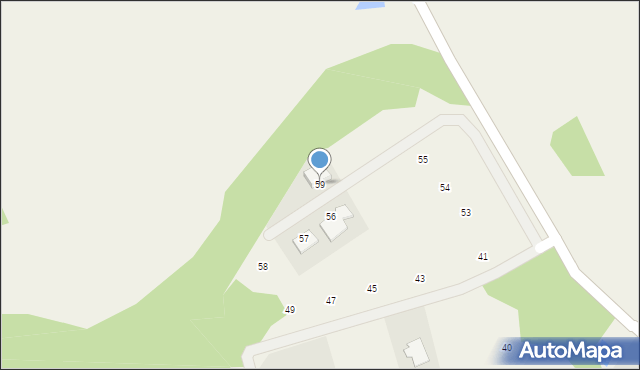 Łąki Bratiańskie, Łąki Bratiańskie, 59, mapa Łąki Bratiańskie