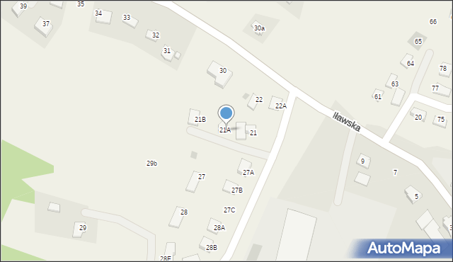 Łąki Bratiańskie, Łąki Bratiańskie, 91a, mapa Łąki Bratiańskie