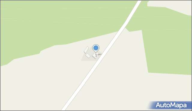 Łąkie, Łąkie, 1, mapa Łąkie