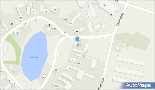 Łąkie, Łąkie, 32, mapa Łąkie