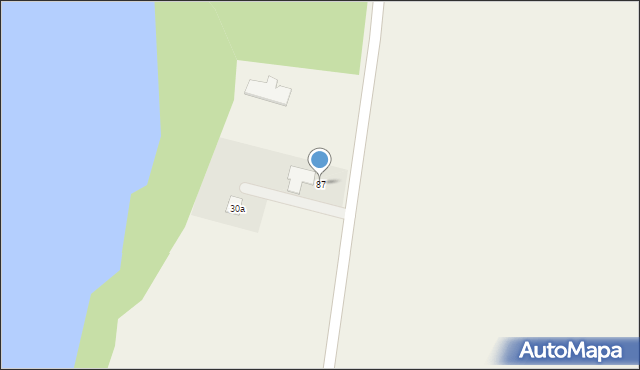 Łąkie, Łąkie, 87, mapa Łąkie