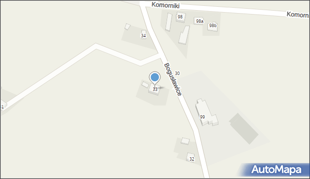 Łaknarz, Łaknarz, 33, mapa Łaknarz