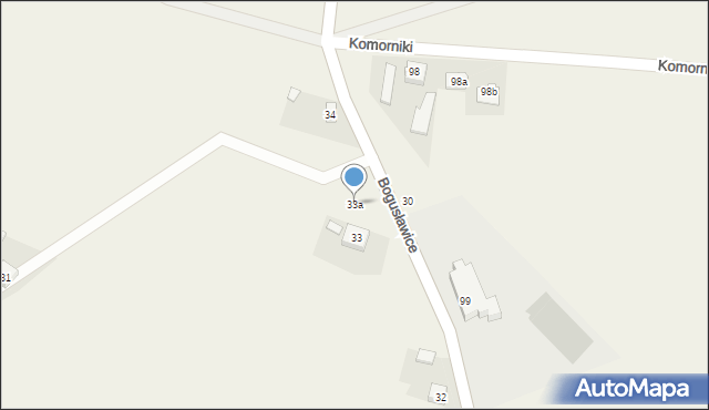 Łaknarz, Łaknarz, 33a, mapa Łaknarz