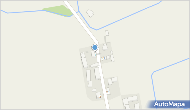 Łąkta, Łąkta, 1, mapa Łąkta
