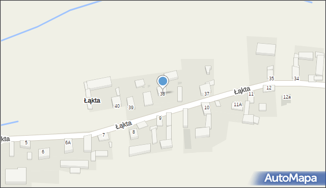 Łąkta, Łąkta, 38, mapa Łąkta