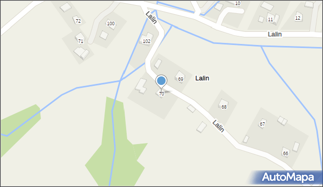 Lalin, Lalin, 70, mapa Lalin