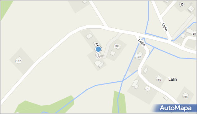 Lalin, Lalin, 71, mapa Lalin