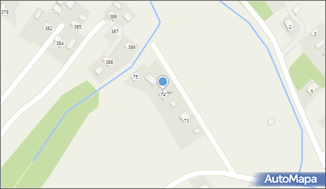 Lalin, Lalin, 74, mapa Lalin