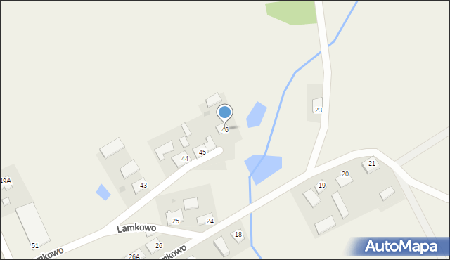 Lamkowo, Lamkowo, 46, mapa Lamkowo