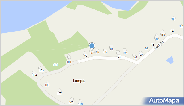 Lampa, Lampa, 97, mapa Lampa