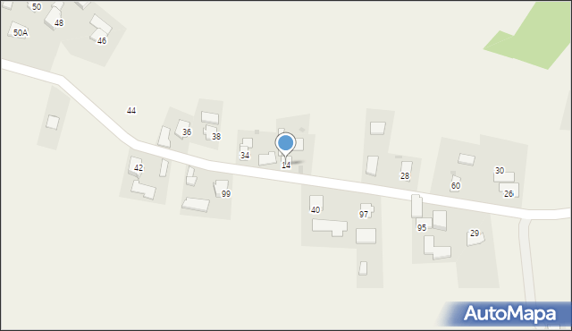 Łapajówka, Łapajówka, 14, mapa Łapajówka