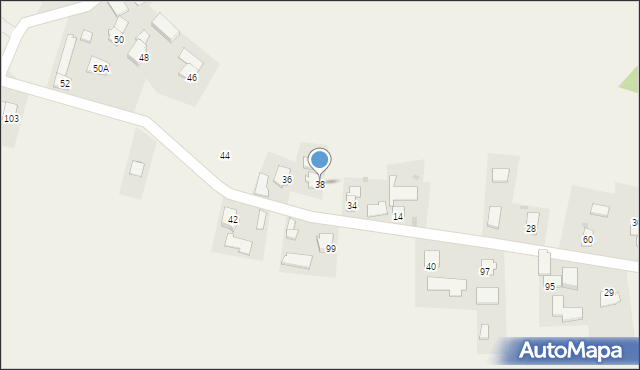 Łapajówka, Łapajówka, 38, mapa Łapajówka