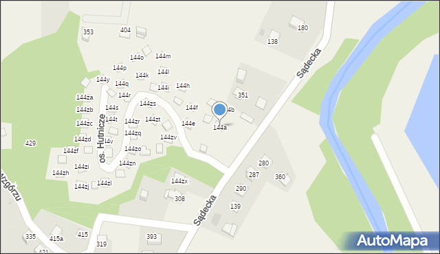 Łapanów, Łapanów, 144a, mapa Łapanów