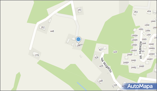 Łapanów, Łapanów, 146, mapa Łapanów