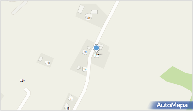 Łapanów, Łapanów, 147, mapa Łapanów