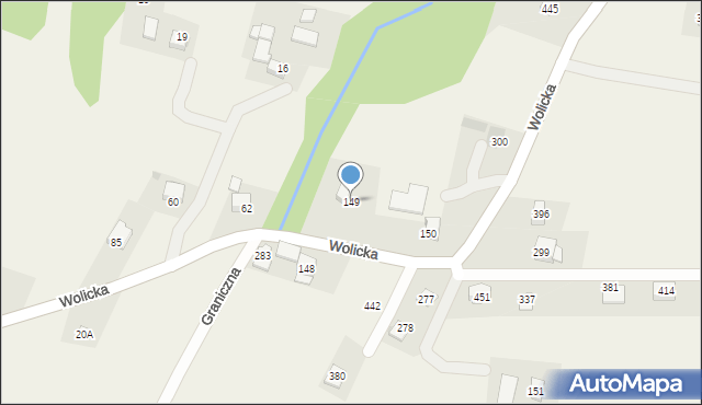 Łapanów, Łapanów, 149, mapa Łapanów