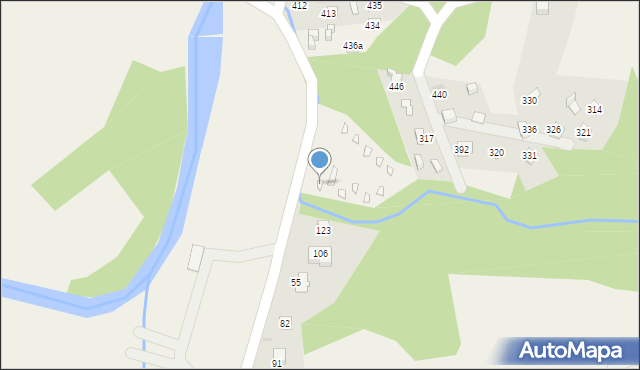 Łapanów, Łapanów, 189, mapa Łapanów