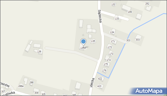 Łapanów, Łapanów, 368, mapa Łapanów