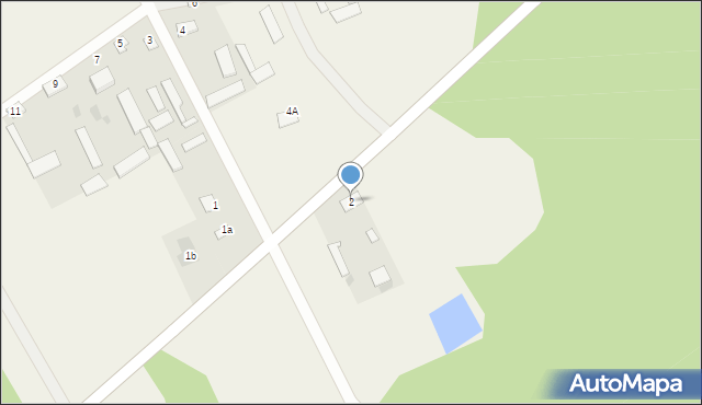 Łapcie, Łapcie, 2, mapa Łapcie