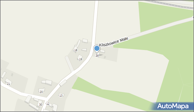 Łapczyce, Łapczyce, 14, mapa Łapczyce