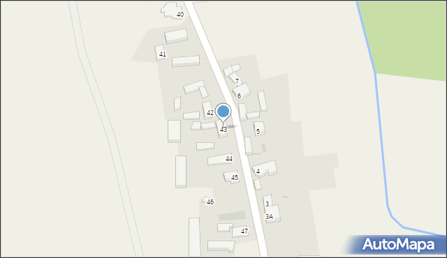 Łapczyce, Łapczyce, 43, mapa Łapczyce