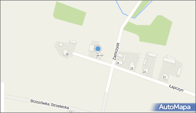 Łapczyn, Łapczyn, 27, mapa Łapczyn