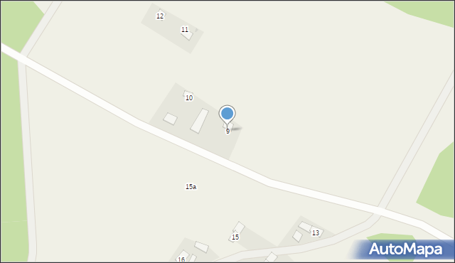 Łapicze, Łapicze, 9, mapa Łapicze