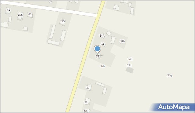 Łapiguz, Łapiguz, 33, mapa Łapiguz