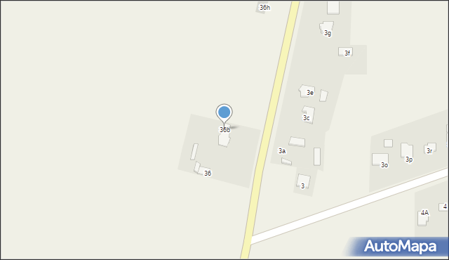 Łapiguz, Łapiguz, 36b, mapa Łapiguz