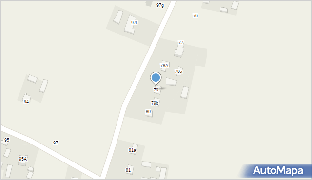 Łapiguz, Łapiguz, 79, mapa Łapiguz