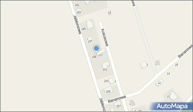 Łapino Kartuskie, Łapino Kartuskie, 2B, mapa Łapino Kartuskie